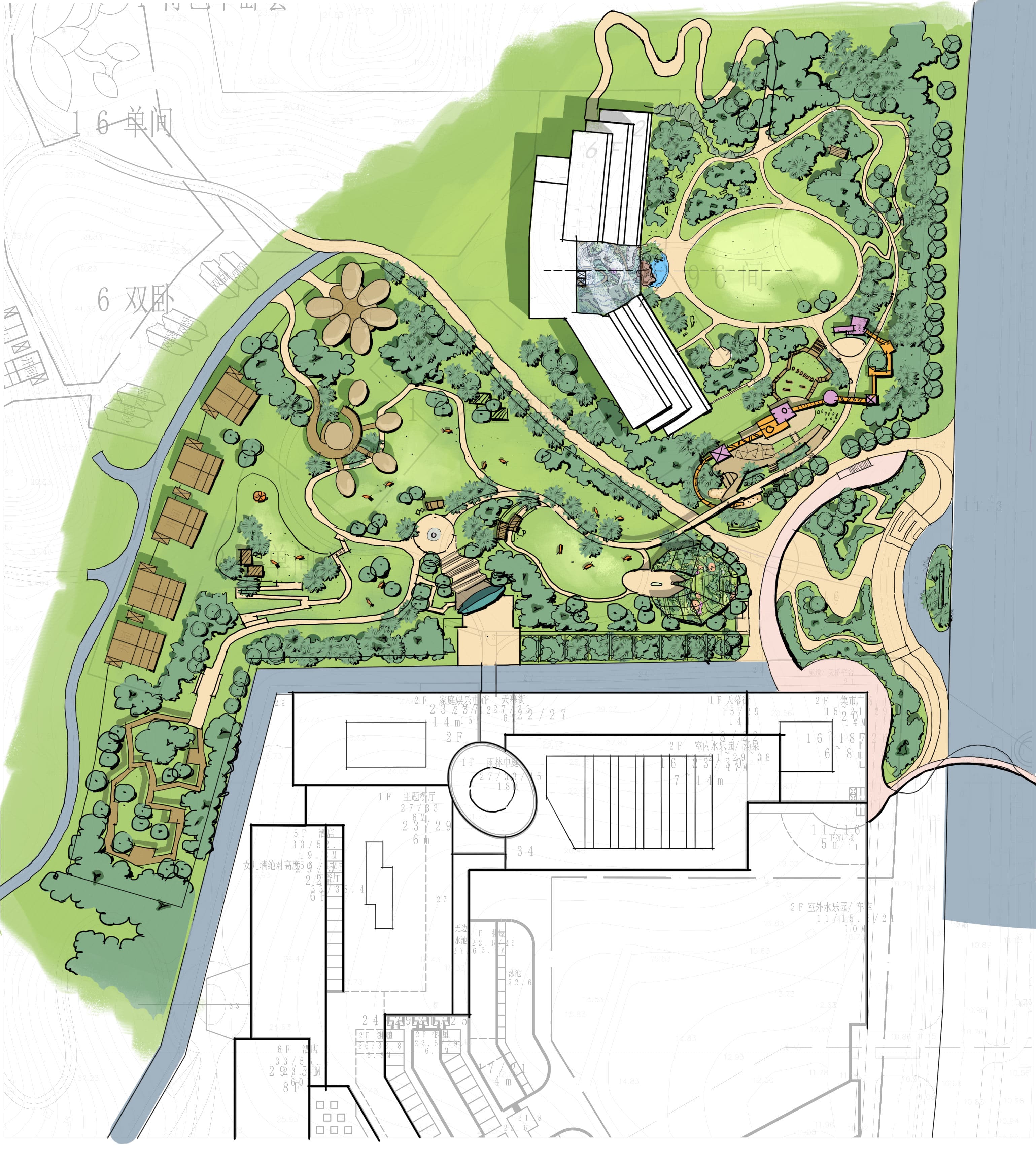 Bird's Eye Render - before