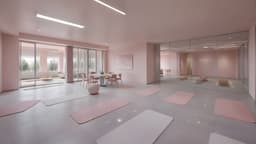 Pink Yoga Room