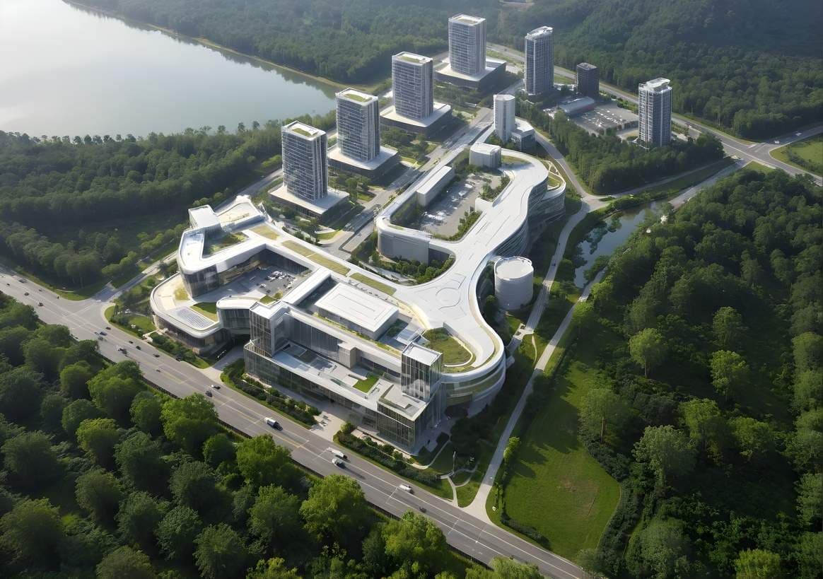 Sketch to Aerial View